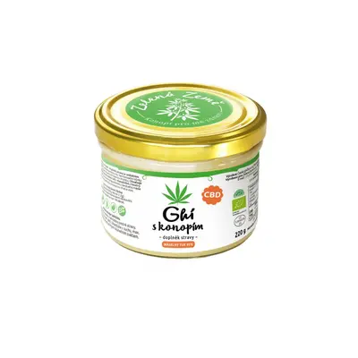 Zelená Země CBD Ghí s konopím 220g