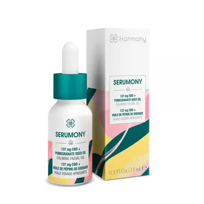 Harmony Serumony pleťový olej, CBD 137 mg, 15 ml