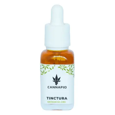 CBD Tinctura Focus 6% - přírodní full-spectrum olej 30ml Cannapio