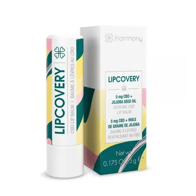 Harmony Lipcovery balzám na rty, CBD 5 mg