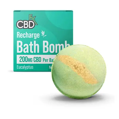 CBDfx Recharge Bomba do koupele 200 mg CBD