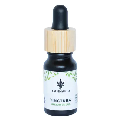 CBD Tinctura Focus 6% - přírodní full-spectrum olej 10ml Cannapio