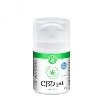 Zelená Země CBD chladivý gel 50 g