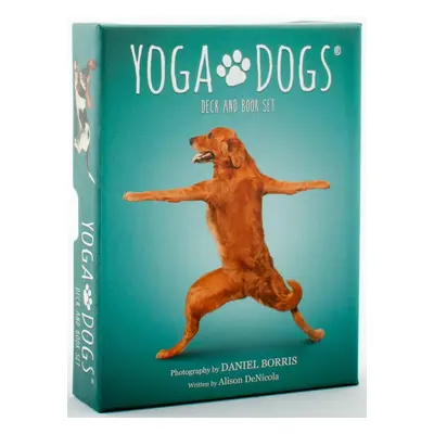 Yoga Dogs Deck & Book - open box, defect on the cover