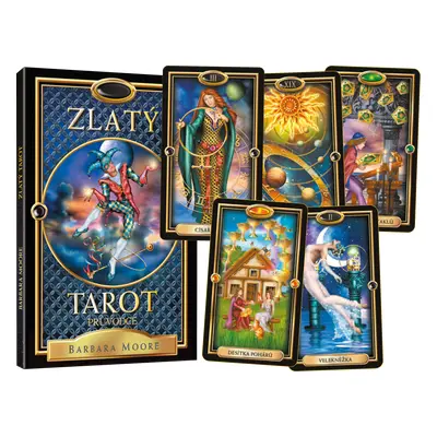 Zlatý tarot - pouze 78 karet + návod bez krabičky