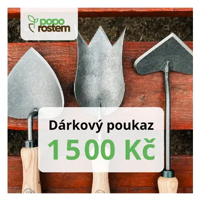 Dárkový poukaz 1500 Kč