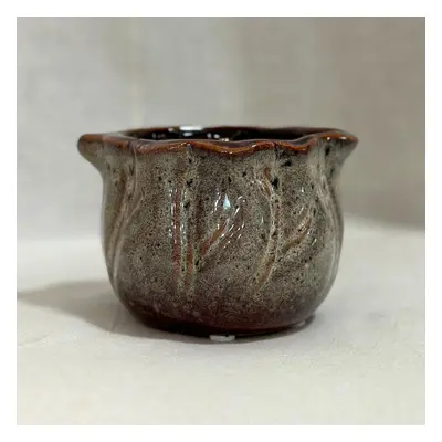 Dekorační květináč Artisan grey pot 6&nbsp;cm