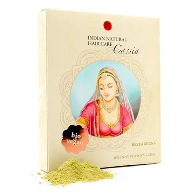 Indian Natural – Bezbarvá kúra na vlasy Cassia 200 g