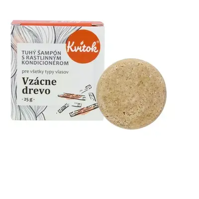 Kvitok – Tuhý šampon pro všechny typy vlasů Vzácné dřevo 25 g