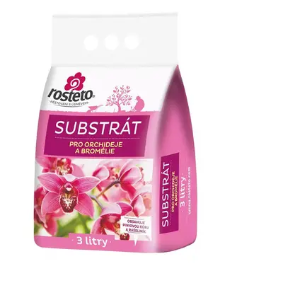 Rosteto Substrát pro orchideje 3&nbsp;l