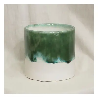 Keramický květináč Arte green 6&nbsp;cm