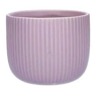 Keramický květináč Lilac lines 13&nbsp;cm