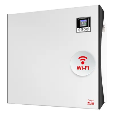 Elíz EL 10 INV WIFI nástěnný konvektor 1000W - elektrický přímotopný radiátor s TFT displayem, e