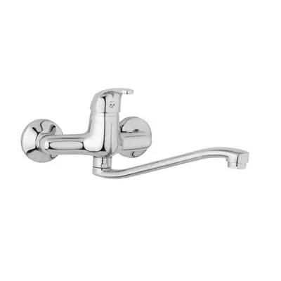 JB Sanitary Slim A10 35 40 - Nástěnná dřezová a umyvadlová baterie 150 mm, S ramínko 300 mm