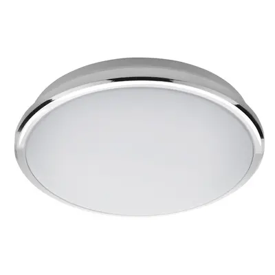 Sapho SILVER stropní LED svítidlo pr.28cm, 10W, 230V, studená bílá, chrom