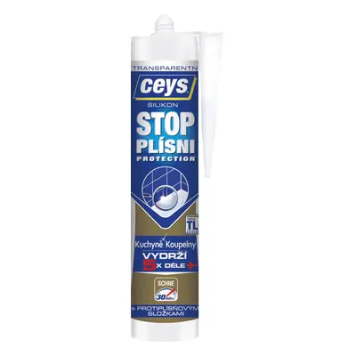 Ceys SILIKON STOP PLÍSNI TRANSPARENTNÍ 280 ml