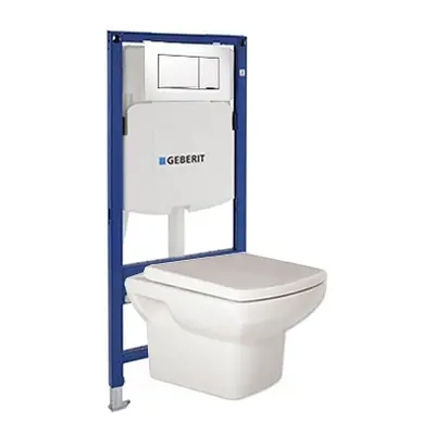 Geberit Duofix 111.300.00.5 SET NERO SIGMA 30 BÍLÁ - SET(111.300.00.5, 115.883.KJ.1, G4/463, OLK