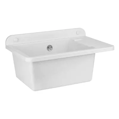 Zelvo Plastová výlevka COMPACT 505 X 345 mm - bílá žula (Zelvo Compact white)