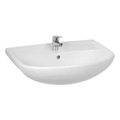 JIKA H8133830001041 - Lyra plus umyvadlo nábytkové 60 x 46 cm s otvorem pro baterii, bílé