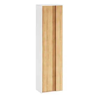 Ravak SB Step 430 bílá/dub, boční skříňka 430 x 290 x 1600 mm