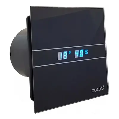 CATA E-100 GBTH koupelnový ventilátor axiální s automatem,4W/8W,potrubí 100mm,černá