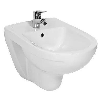 JIKA H8303810003021 - Lyra plus bidet závěsný 53cm s otvorem pro baterii bez postranních otvorů,