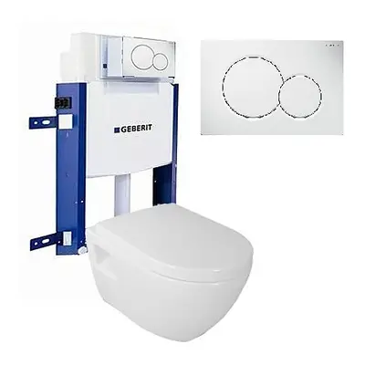 Geberit Kombifix 110.302.00.5 SET NERA NS952 SIGMA 01 BÍLÉ TLAČÍTKO - SET(110.302.00.5, 115.770.