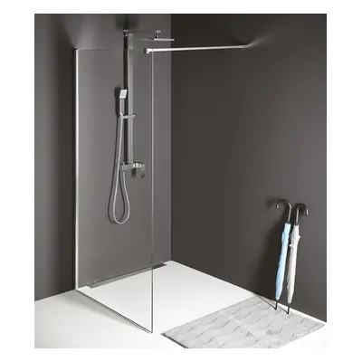 Polysan MODULAR SHOWER jednodílná zástěna pevná k instalaci na zeď, 700 mm