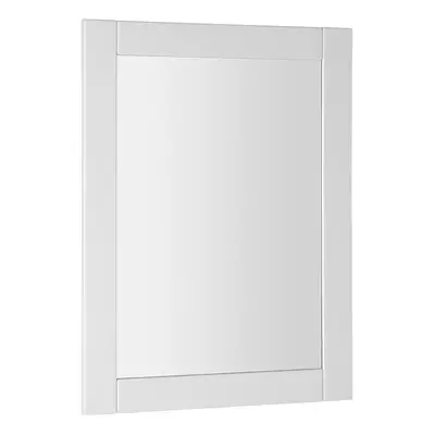 Aqualine FAVOLO zrcadlo v rámu 60x80cm, bílá mat