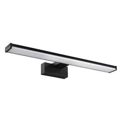 Sapho CHICAGO LED svítidlo, 400x120x40mm, 8W, 230V, plast, černá mat