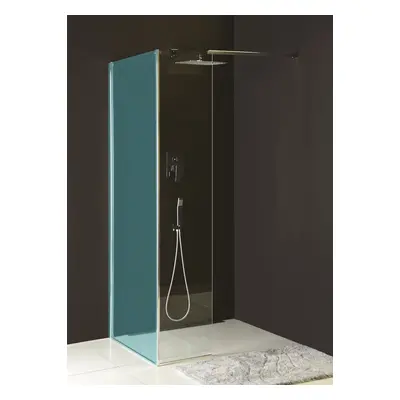 Polysan MODULAR SHOWER pevný panel k instalaci na stěnu modulu MS2, 600 mm, levý