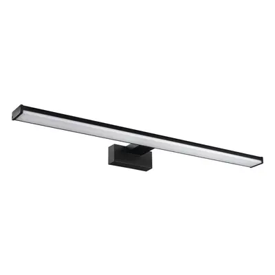 Sapho CHICAGO XL LED svítidlo, 600x120x40mm, 12W, 230V, plast, černá mat