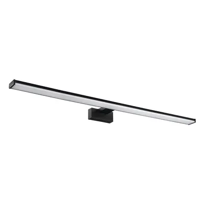 Sapho CHICAGO MAX LED svítidlo, 780x120x40mm, 15W, 230V, plast, černá mat