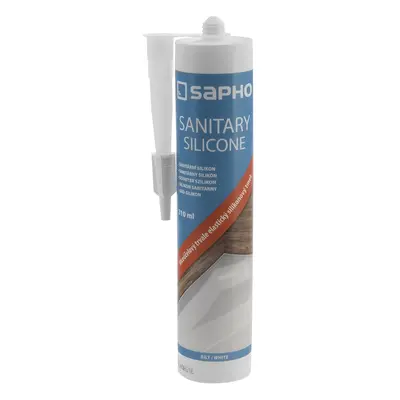 Sapho Sanitární silikon, 310ml, bílá