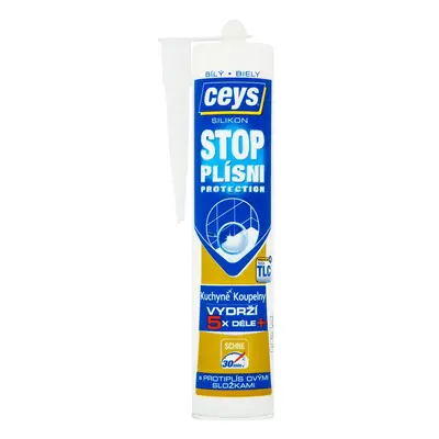 Ceys STOP PLÍSNI, sanitární silikon, 280ml, bílá