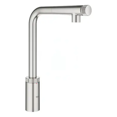 Grohe 31613DC0 - Dřezová baterie s výsuvnou koncovkou, SmartControl, supersteel