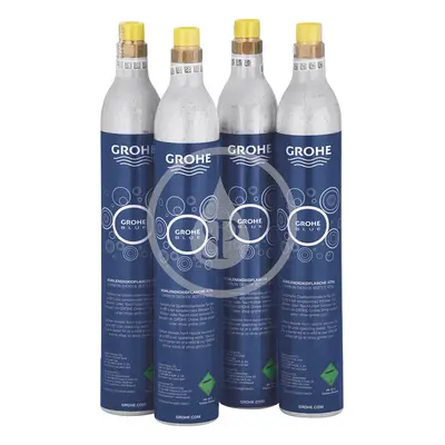 Grohe 40422000 - Karbonizační lahev CO2 425 g, 4 ks