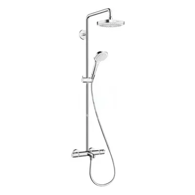 Hansgrohe 27352400 - Termostatická vanová baterie Showerpipe 180 s příslušenstvím, 2 proudy, bíl