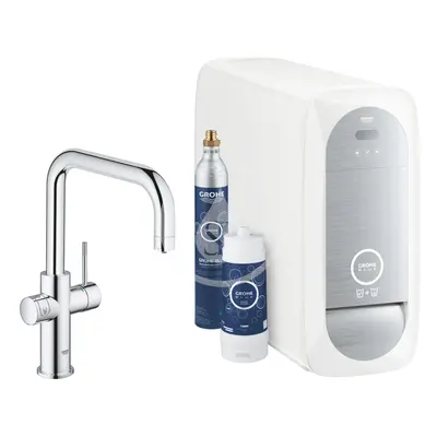 Grohe 31456001 - Dřezová baterie Connected, s chladícím zařízením a filtrací, chrom