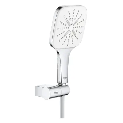 Grohe 26588LS0 - Sada sprchové hlavice 130 9,5 l/min, 3 proudy, držáku a hadice, měsíční bílá