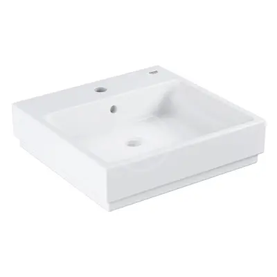 Grohe 3947800H - Umyvadlo s přepadem, 50x49 cm, PureGuard, alpská bílá