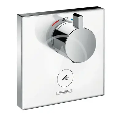 Hansgrohe 15735400 - Termostat pod omítku Highflow pro 1 spotřebič a 1 dodatečný výstup, bílá/ch