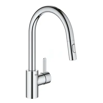 Grohe 31481001 - Dřezová baterie s výsuvnou sprškou, chrom