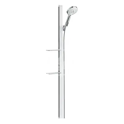 Hansgrohe 27646400 - Sprchová souprava Select S 120, 3 proudy, sprchová tyč 1,50 m, bílá/chrom