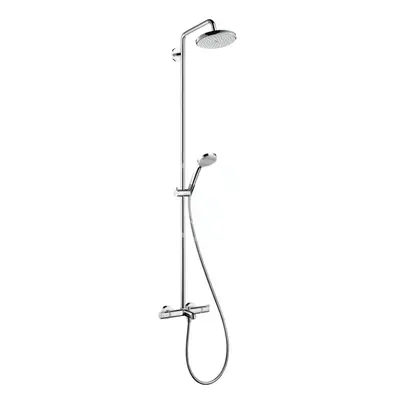 Hansgrohe 27223000 - Sprchový set Showerpipe s termostatem, 22 cm, 1 proud, chrom