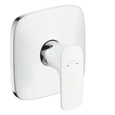 Hansgrohe 15665400 - Sprchová baterie pod omítku, bílá/chrom