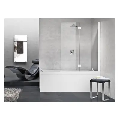 Santech Novellini 2-DÍLNÁ VANOVÁ ZÁSTĚNA YOUNG 1BSV WHITE 120 x 150 cm 120 x 150 levé