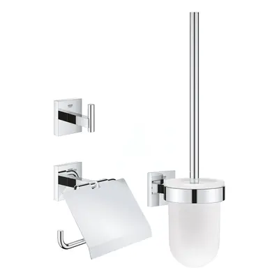 Grohe 41123000 - Set doplňků pro toaletu 3 v 1, chrom