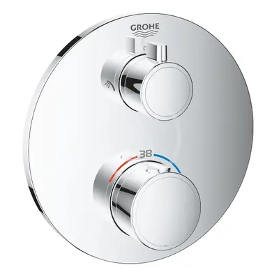 Grohe 24076000 - Termostatická sprchová baterie pro 2 spotřebiče, chrom