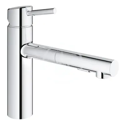 Grohe 30273001 - Dřezová baterie s výsuvnou sprškou, chrom